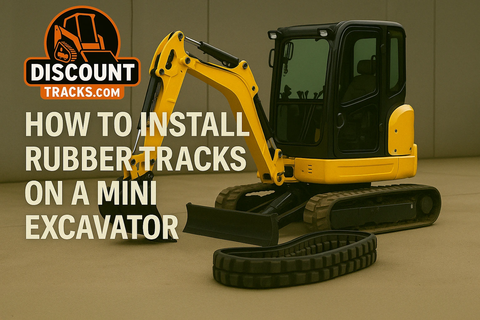 How to Install Rubber Tracks on a Mini Excavator