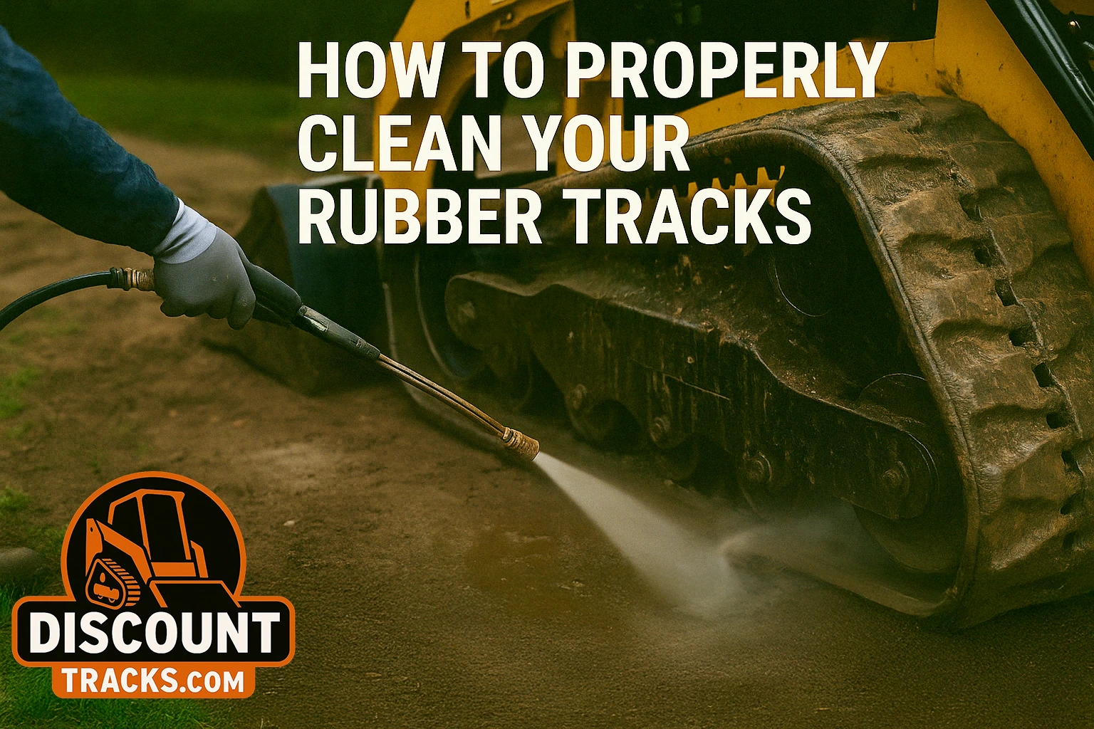How to Properly Clean Your Rubber Tracks After Use 1 How to Properly Clean Your Rubber Tracks
