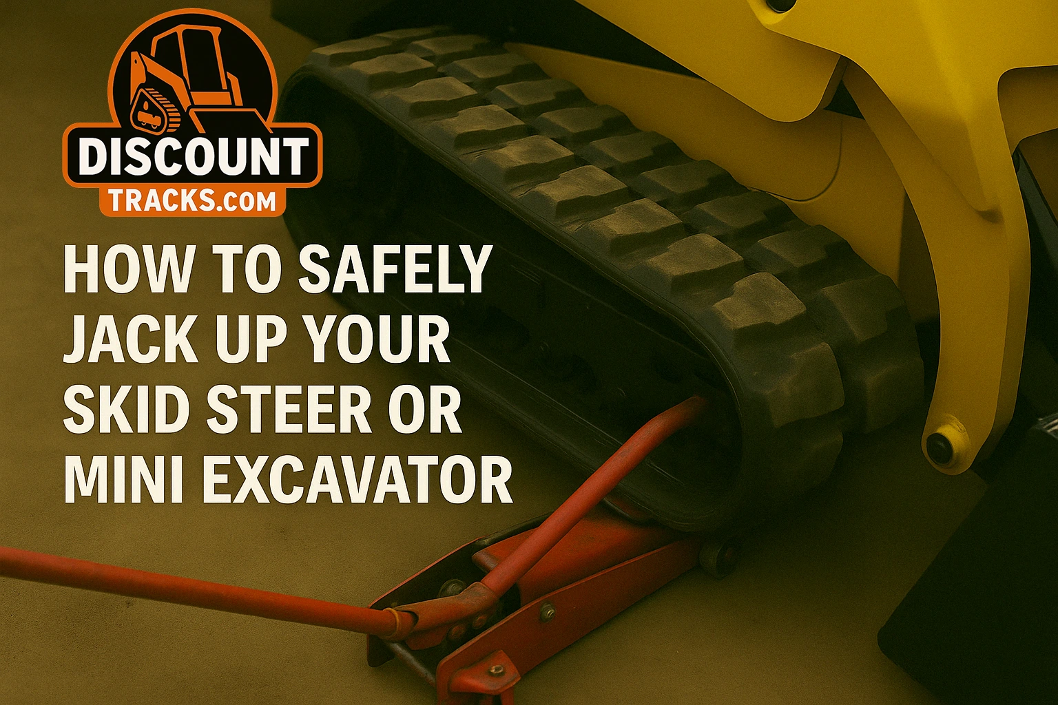 How to Safely Jack Up Your Skid Steer or Mini Excavator 1 How to Safely Jack Up a Skid Steer or Mini