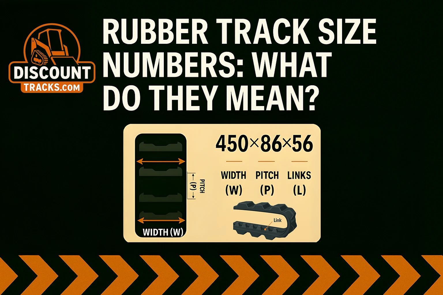 Rubber Track Size Numbers: What Do They Mean?