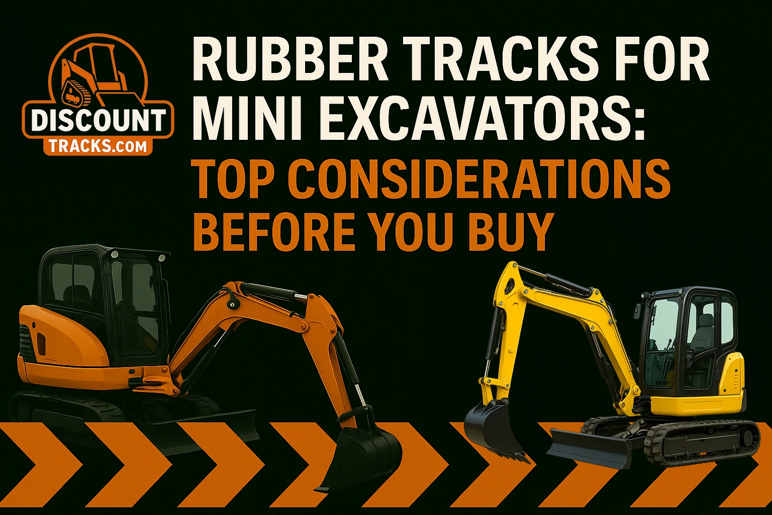 Rubber Tracks for Mini Excavators: Top Considerations Before You Buy