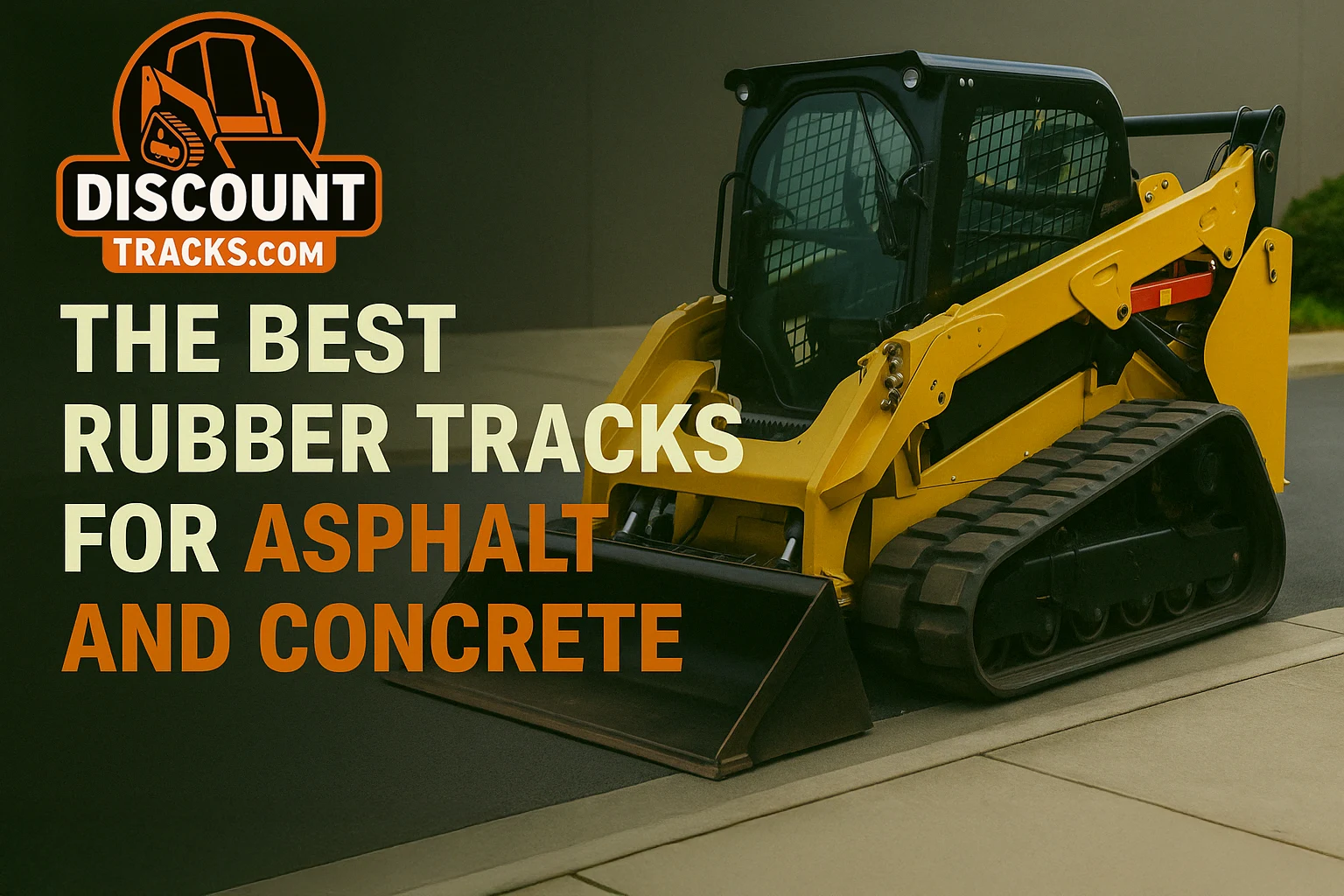The Best Rubber Tracks for Asphalt and Concrete